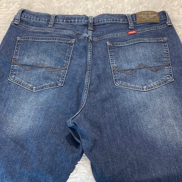 Wrangler Relaxed BOOT Fit Blue Jeans MENS SIZE 38/30 - Picture 6 of 7